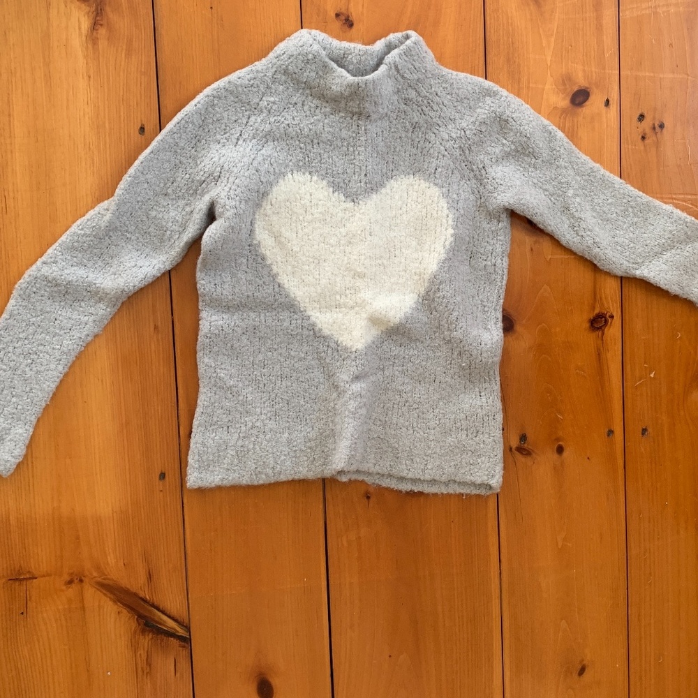 J. CREW HEART SWEATER